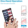 jioeuinly AT&T Motivate 3 Case EABF22206A Compatible with Sharp Rouvo V Phone Case Cover [with Tempered Glass Screen Protector][Hard PC + Soft Silicone][Luminous Effect] YGH-GQ view 4