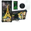 jioeuinly Case for Moto G7 Optimo Case Compatible with Motorola Moto G7 Optimo Phone Case Cover [with Tempered Glass Screen Protector][Hard PC + Soft Silicone][Gold Glitter+Luminous] JSH-TT view 1