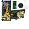 Case for Moto G Stylus 5g 2022 Case Compatible with Motorola Moto G Stylus 5g 2022 Phone Case Cover [with Tempered Glass Screen Protector][Hard PC + Soft Silicone][Gold Glitter+Luminous] JSH-TT view 1