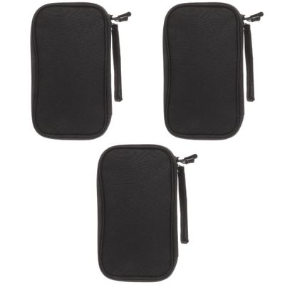 STOBAZA 3pcs Travel Cable Organizer Pouch Digital Storage Case Wire Organizer Electronics Storage Bag