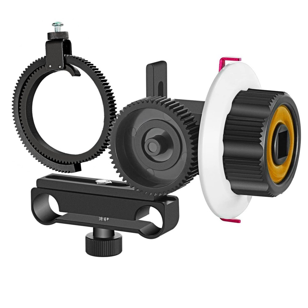 CRAKES VD-F0 Camera Focus 15MM Focus with Ring Belt for and Other DSLR Camera
