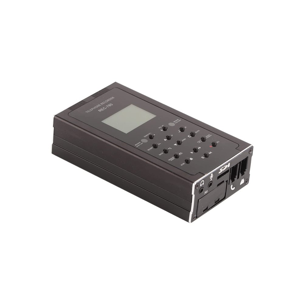 Call Recorder for Landline Phones 32GB Auto/Manual Telephone Recording Device for Analog VoIP Digital Phones Supports Loop Recording & Computer Playback 100240V US Plug