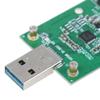 1 X USB3.0 to mSATA Adapter Card, Plug and Play SB 3.0 to Mini PCIE mSATA SSD External to USB 3.0 SSD Converter Adapter Transmitter for Windows 2000/xp/Vista/7/8 view 2