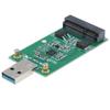 1 X USB3.0 to mSATA Adapter Card, Plug and Play SB 3.0 to Mini PCIE mSATA SSD External to USB 3.0 SSD Converter Adapter Transmitter for Windows 2000/xp/Vista/7/8 view 4