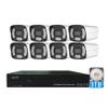8CH 2K Poe Security Camera System, Outdoor 4MP H.265+ Surveillance NVR Kit with Two Way Audio, Color Night Vision, Remote Viewing, with 3T Hard Drive view 1