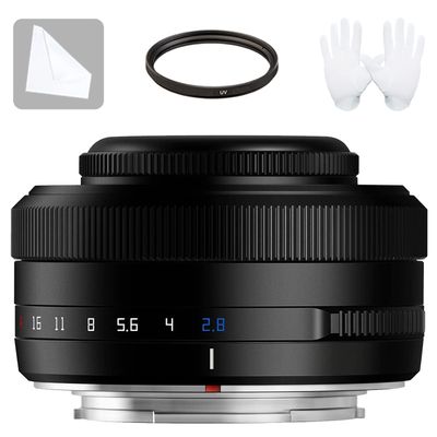 TTArtisan AF 27mm F2.8 Auto Focus Lens APS-C Compatible with Fuji X-Mount Cameras XS10 X-A5 X-A7 X-M1 X-M2 X-E4 X-T1 X-T10 X-T2 X-T20 X-T3 X-T4 X-T100 X-T200 X-T30 X-Pro1