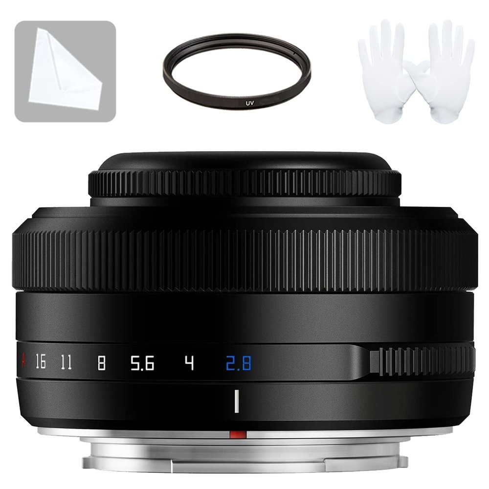 TTArtisan AF 27mm F2.8 Auto Focus Lens APS-C Compatible with Fuji X-Mount Cameras XS10 X-A5 X-A7 X-M1 X-M2 X-E4 X-T1 X-T10 X-T2 X-T20 X-T3 X-T4 X-T100 X-T200 X-T30 X-Pro1