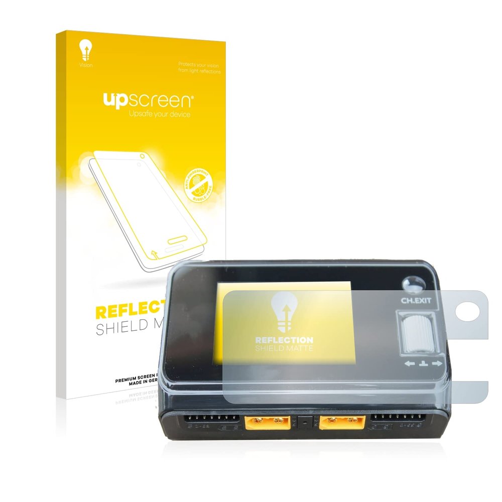 upscreen Anti-Glare Screen Protector compatible with ToolkitRC M6D Dual Charger  Protection Film Matte