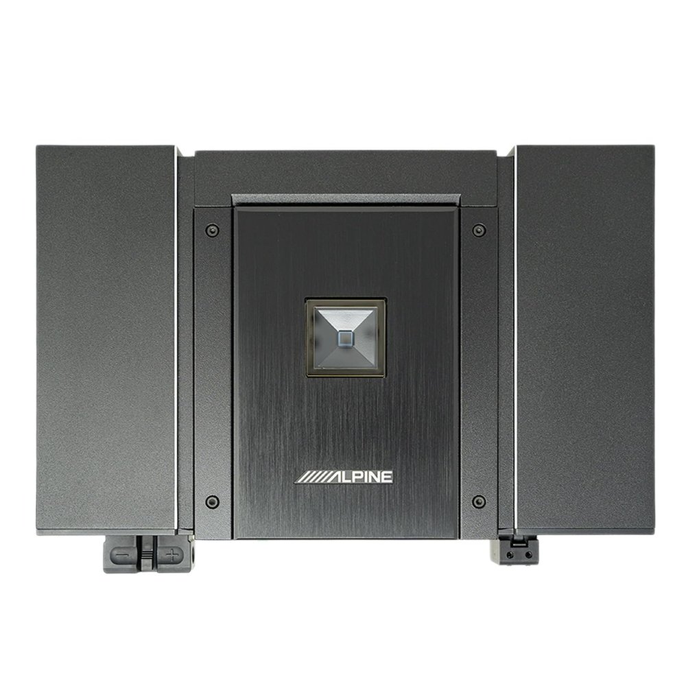Alpine Status HDA-M80 Hi-Res Mono Subwoofer Amplifier, 500W x 1 at 4-Ohm, 800W x 1 at 2-Ohm