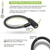 Urban August Child-Proof Refrigerator Lock for Kids & Adults - Lock for French Door Fridge and Cabinet (Small, White - 3 Pack Keyed Alike) view 2