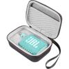 SaharaCase Carrying Case for JBL Go3 [Rugged] Full Body Protection Antislip Grip - Black view 3