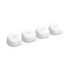 Amazon eero 6+ mesh wifi system - Supports internet plans up to a Gigabit, Coverage up to 6,000 sq. ft., Connect 75+ devices, 4-pack view 1