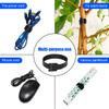 100 PCS 8 Inch Reusable Cable Ties, Adjustable Cable Management Wire Straps with Hook and Loop, Multi-purpose for Home, Office and Data Centers Organizer by QINGLER view 3