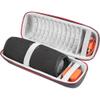 SaharaCase Carrying Case for JBL Charge 4, Charge 5, and Sony SRSXE200 Portable X-Series [Rugged] Full Body Protection Antislip Grip - Black view 3