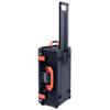 Pelican 1535 Black & Orange case. Comes with Grey dividers & mesh lid Organizer. view 2