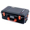 Pelican 1535 Black & Orange case. Comes with Grey dividers & mesh lid Organizer. view 3