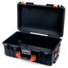 Black & Orange Pelican 1535 Air case. Comes empty with wheels. view 3