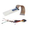 MOOKEENONE 20cm Board Kit + 20cm/7.87" Length 40 Pin GPIO Cable + Breadboard + Jump Cable for Raspberry Pi 3 4 view 1