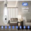 NU-SET Light Bulb Camera, Smart WiFi Home Security Camera with Pan-Tilt Panoramic View, 4MP, White view 2