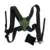 GAIARENA Binocular Harness - Adjustable Binocular Strap for Hunting, Hiking & Birding - Includes Lens Cleaning Cloth - Camo view 1