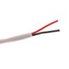 Cable Central LLC Plenum Speaker Cable, White, Pure Copper, 14/2 (14 AWG 2 Conductor), 19 Strand / 0.373mm, CMP, Spool, 1000 Feet view 1