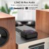 1Mii B06S+ Bluetooth 5.2 Receiver, HiFi Bluetooth Audio Adapter w/LDAC, aptX HD & aptX Low Latency, Long Range Hi-Res Audio with Volume Control, 3.5mm & RCA outputs, Easy Setup for Home Stereo System view 3