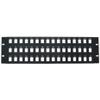 Cable Central LLC Rackmount 48 Port Blank Keystone Patch Panel, 3U view 1
