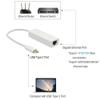 Cable Central LLC USB-C 3.1 to Gigabit (10/100/1000Mbps) Ethernet Adapter, White view 2