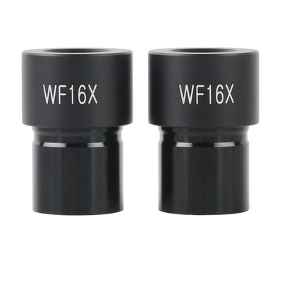 RADHAX Microscope Kit 2pcs/Set Biological Microscope WF5X WF10X WF16X WF20X WF25X WF30X Accessory, 23.2mm Diameter Microscope Lens Adapters (Color : WF16x-23.2mm)