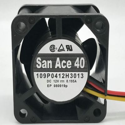 109P0412H3013 DC12V 0.195A 4028 4cm 3-Wire Server Cooling Fan
