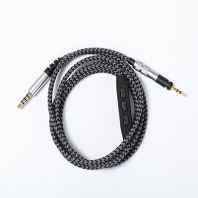 11.4M Headphone Cable with Remote Mic for Sennheiser HD598 HD558 HD518 Accessories Spare Parts