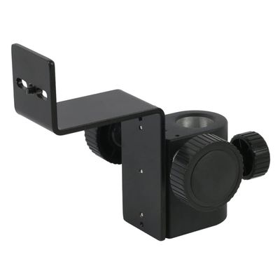 RADHAX Microscope Kit Dia 25mm Installation Microscope Stand Adjustable Gear Updown Lift Bracket Microscope Lens Adapters (Color : A Type Black)