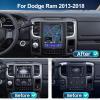 Car Stereo for Dodge Ram 2014-2018 1500 2500 3500, 10.4 Inch T-Style Android System Touchscreen Multimedia Player 4G+64G Built in Carplay Android Auto Navigation WiFi Bluetooth SWC HDMI view 2