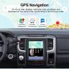Car Stereo for Dodge Ram 2014-2018 1500 2500 3500, 10.4 Inch T-Style Android System Touchscreen Multimedia Player 4G+64G Built in Carplay Android Auto Navigation WiFi Bluetooth SWC HDMI view 4