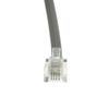 Cable Central LLC Telephone Cord (Voice), RJ11, 6P / 4C, Silver Satin, Reverse, 50 Feet view 3