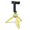Joby HandyPod 2 Kit, Table Top Tripod with GripTight 360 Phone Mount and Pin Joint Mount, Phone Tripod for Smartphones, Action Cam and Mirrorless Cameras or Devices up to 1.0Kg (2.2lbs), Yellow view 1