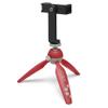 Joby HandyPod 2 Kit, Table Top Tripod with GripTight 360 Phone Mount and Pin Joint Mount, Phone Tripod for Smartphones, Action Cam and Mirrorless Cameras or Devices up to 1.0Kg (2.2lbs), Red view 1