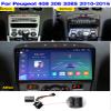 Android 12 Car Radio for Peugeot 408 308 308SW 2010-2016 Car Stereo Autoradio Head Unit with Bluetooth Navigation GPS WiFi DSP 4G FM RDS SWC+Backup Camera,M6 pro/4+64g/gy,9" view 2