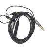 1 Earphone Upgrade Cable Cord Black with Mic Volume Contro for Shure se215/se425/se535 view 1