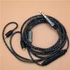 1 Earphone Upgrade Cable Cord Black with Mic Volume Contro for Shure se215/se425/se535 view 2