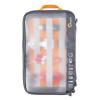 Lowepro GearUp Pouch Large, Travel Essentials, Travel Case for PC Cables, Adapters, Batteries, Chargers, Small Cameras, USB Sticks and Laptop Accessories, Made of Recycled Fabric, Grey view 4
