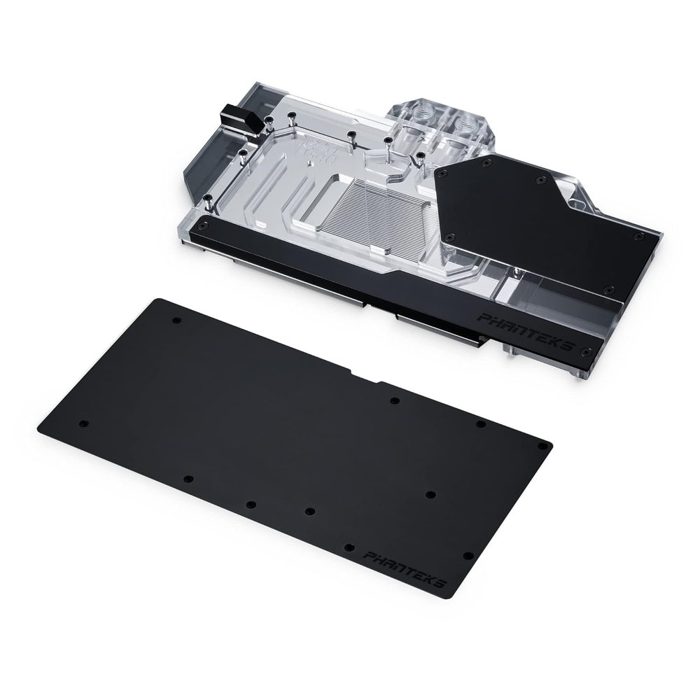 Phanteks (PH-GB4090MS) Glacier G4090 MSI Water Block Bundle for MSI SUPRIM (X) / Gaming (X) Trio RTX 4090, Nickel-Plated Copper Block, Acrylic, Aluminum Cover Plate, Digital-RGB (Black)