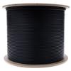 1000ft Black 12-Strand Fiber Optic Cable OM4 Multimode 50/125, Corning ClearCurve, 10 Gbit/s, Indoor/Outdoor, Riser Rated, PVC Jacket - Enhanced Networking view 1