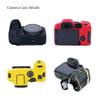 AFGRAPHIC Camera Case Bag Soft Silicone Red Rubber Armor Skin Body Cover Protector for Canon EOS R7 mirrorless camera view 2