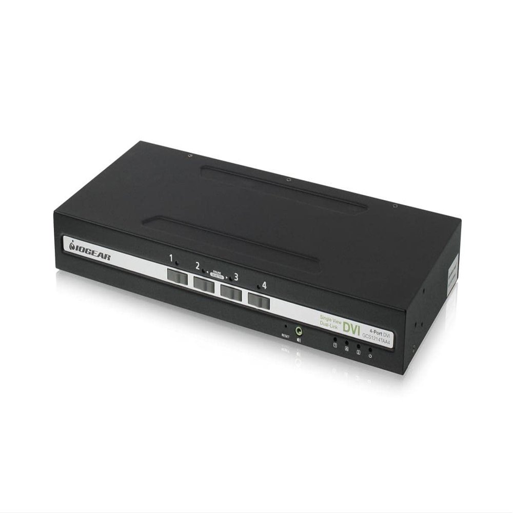 IOGEAR Secure GCS1214TAA4 KVM Switchbox - 4 Computer(s) - 1 Local User(s) - 2560 x 1600 - 50 Hz, 60 Hz - 6 x USB - 5 x DVI