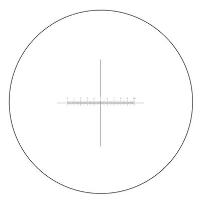 RADHAX Microscope Kit DIV=0.1 Mm Microscope Slides Microscope Eyepiece Lens with Cross Scale Reticle Microscope Lens Adapters (Color : Diameter 21 mm)
