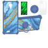 Maze Speed Ms5539g Case Compatible with Maze Speed Ms5539g Phone Case Cover [with Tempered Glass Screen Protector][Hard PC + Soft Silicone][Gold Glitter+Luminous] JSL-LDL view 1