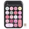 ASHATA Numeric Keypad, 18 Key Mute Number Pads with USB Receiver, Portable Financial Accounting Number Keyboard, Numeric Keyboard for Laptop PC Desktop Notebook (Black) view 1