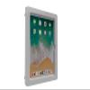 TABcare Anti-Theft Acrylic VESA Enclosure for Apple iPad 10 10.9" 2022, iPad 11" 2025 A16 with Free Wall Mount Kit & 90-Degree Angle USB C Charge Cable (White) view 2