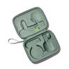 Nanit Travel Case  Protective Hard Shell Carrying Case Pro Baby Monitor and Multi-Stand Travel Accessory, Green view 3